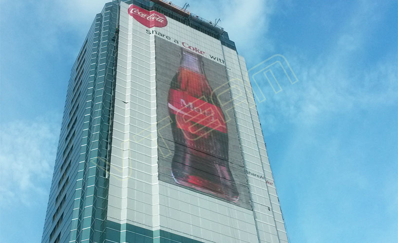 ���ɱ���¥��ǽ LED������MJ4-P55��Ŀ