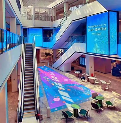 �����������ӹ㳡LED͸������Ŀ