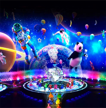 ����԰��԰��Ӱ�㡶����ʯ�⡷LED��ש����Ŀ 