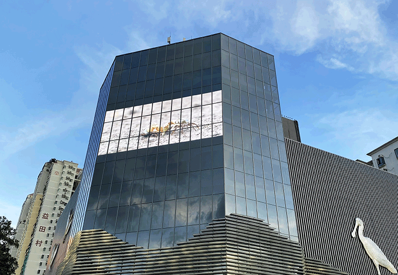 ���ڵ��Ŵ���LED͸����ʾ����Ŀ